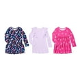 thumbnail image 2 of Member's Mark Girls 3-Pack Knit Dress, 2 of 18