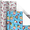 thumbnail image 5 of Hallmark 250 Sq. Ft. Peanuts Christmas Wrapping Paper Rolls, 4-Pack, 5 of 7