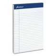thumbnail image 4 of Ampad - Evidence Perf Top, Legal Rule, Letter, White, 50-Sheet Pads/Pack - Dozen, 4 of 4
