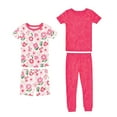 thumbnail image 2 of Member's Mark Girls 4-Piece Organic Cotton Pajamas, 2 of 9