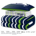 thumbnail image 5 of Logo Brands Seattle Seahawks Bed-In-A-Bag Set, 5 of 5