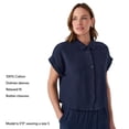 thumbnail image 4 of Edited by Hunter McGrady Women's Gauze Camp Shirt, 4 of 10