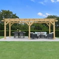 thumbnail image 1 of Yardistry 10' x 22' Meridian Pergola, 1 of 9