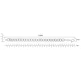 thumbnail image 6 of High Polish Cable Chain Bracelet in Sterling Silver, 6 of 6