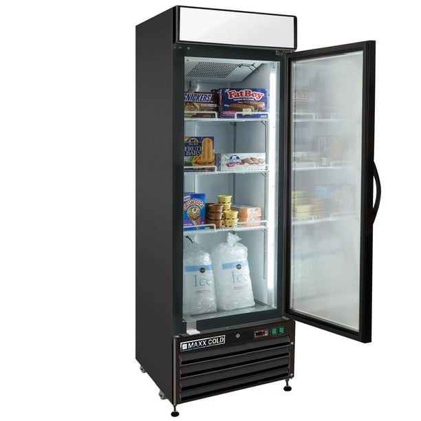 Maxx Cold X-Series Single Door Upright Merchandiser Freezer (23 cu