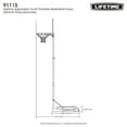 thumbnail image 10 of Lifetime 30" Polycarbonate Portable Youth Basketball Hoop, 10 of 12