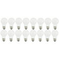 thumbnail image 4 of SYLVANIA LED TruWave A19 Light Bulb, 60W Equivalent = 8W, 800 Lumens, Medium Base = E26, Dimmable, Frosted - 16 Pack, 4 of 5