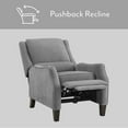 thumbnail image 3 of Drexel Ashland Fabric Hi-Leg Pushback Recliner, 3 of 10