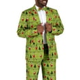 thumbnail image 4 of Men's 3-Piece Light Up Holiday Suit, 4 of 9