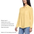 thumbnail image 5 of Gap Women's Linen Blend Button-Down Shirt, 5 of 10