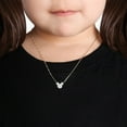 thumbnail image 5 of Disney 0.23 CT. T.W. Diamond Mickey Mouse Necklace in 14K Gold, 5 of 5