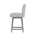 thumbnail image 15 of HH2 Home Parson Wood Adjustable Height Swivel Bar Stool, 15 of 19