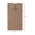thumbnail image 2 of Duro Brown Paper Bag, 6# Kraft Bags 500 ct., 2 of 5