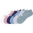 thumbnail image 2 of Under Armour Women's 6-Pack Cotton No-Show Sock, 2 of 16