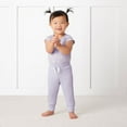 thumbnail interactive-video image 1 of Member's Mark Baby 3-Pack Organic Cotton Rib Pant, 1 of 7