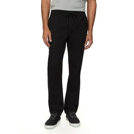 sam's club mens dress pants Member's Mark Men's Lightweight Comfort Waistband Straight Fit Denali Pant (Black Soot, 32x30)