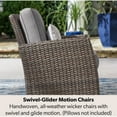 thumbnail image 3 of Member's Mark Fremont Deep Seating Set with Sunbrella Fabric, 4pc, 3 of 6