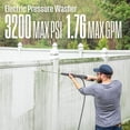 thumbnail image 5 of Westinghouse WPX3200e 3200 Max PSI 1.76 Max GPM Electric Pressure Washer, 5 of 12