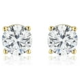 thumbnail image 1 of Round Diamond Studs in 18K Gold, 1 of 3