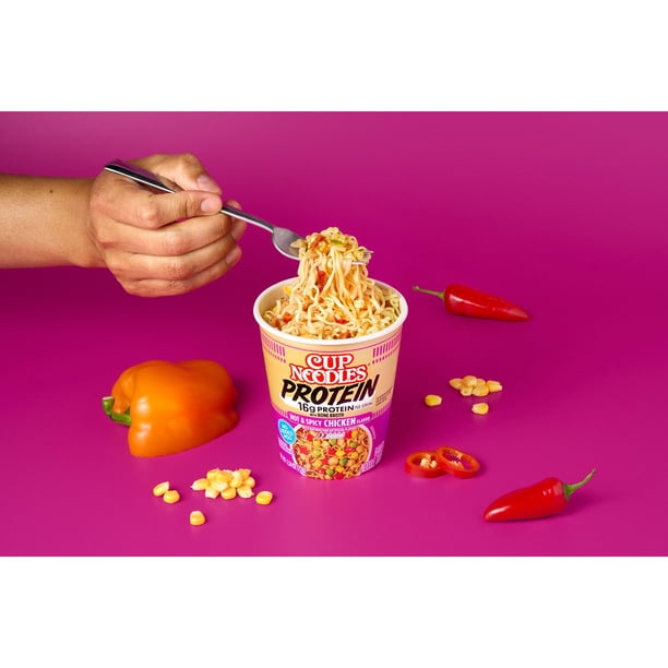 a*N様 牛乳キャップ 15枚セット Cup Noodles Protein, Hot and Spicy Chicken, 12 pk. - Samsclub.com