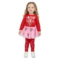 thumbnail image 3 of Counting Daisies Toddler Girls Holiday Tutu Set, 3 of 9