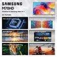 thumbnail image 3 of SAMSUNG 65” Class M70H Series Mini LED 4K UHD Vision AI Companion Smart Tizen TV, 3 of 13