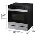 thumbnail image 3 of Samsung Bespoke 6.3 cu. ft. Slide-In Electric Range with Illuminated Safety Knobs, 3 of 9