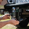 thumbnail image 3 of Rhino USA's 6" Adjustable Drop Hitch For Trailer, Black Heavy Duty With Locking Pin, 3 of 7
