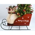 thumbnail image 3 of Member's Mark 46" Pre-Lit Sleigh Topiary, 3 of 4