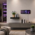 thumbnail image 7 of R.G.Bright LED Wall Clock with Outdoor Temperature and Under Glow, 7 of 9