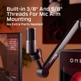 thumbnail image 6 of HyperX SoloCast 2 – Gaming USB Condenser Mic, PC, USB-C, USB-A – Black, 6 of 9