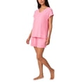 thumbnail image 2 of Nautica 2-Piece Short Sleeve Top and Pant PJ Set, 2 of 6