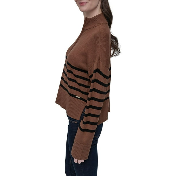 DKNY Women's Quarter-Zip Sweater - Samsclub.com