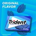thumbnail image 4 of Trident Sugar-Free Chewing Gum, Original Flavor, 14 pcs., 15 pk., 4 of 10
