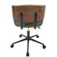thumbnail image 4 of Lombardi Mid-Century Modern Adjustable Office Chair, Assorted Colors, 4 of 6