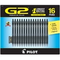 thumbnail image 1 of Pilot G2 Retractable Gel Pens, Fine 0.7mm, 16 Pack, Select Color, 1 of 4
