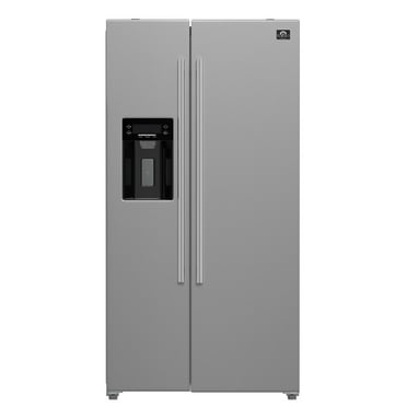Salerno 20 cu. ft. Side-by-Side Refrigerator with Ice & Water Dispenser