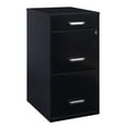 thumbnail image 6 of Hirsh 3-Drawer Letter Width Vertical File Cabinet with Pencil Drawer, Black, 6 of 21