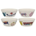 thumbnail image 4 of Zak Designs 8-Piece Bamboo Melamine Kids Dinnerware Set, 4 of 9