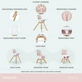 thumbnail image 3 of Evolur Multifunctional Zoodle High Chair, Choose Color, 3 of 13