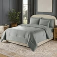 thumbnail image 1 of Member’s Mark 3-Piece Cotton-Tencel™ Sateen Comforter Set, Assorted Sizes, 1 of 5