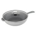 thumbnail image 1 of Staub 10", 2.9-Quart Enameled Cast Iron Daily Pan With Glass Lid, 1 of 3