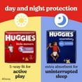 thumbnail image 12 of Huggies Overnites Nighttime Baby Diapers, Sizes 3-7, 12 of 14