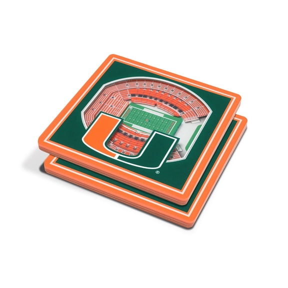 YouTheFan NCAA Football 3D Stadium View Coaster