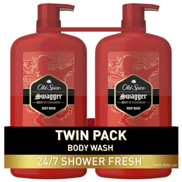 Old Spice Swagger Scent of Confidence Body Wash for Men, 30 fl. oz., 2 pk.