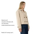 thumbnail image 5 of Rebecca Minkoff Women's Cropped Trench Coat, 5 of 8