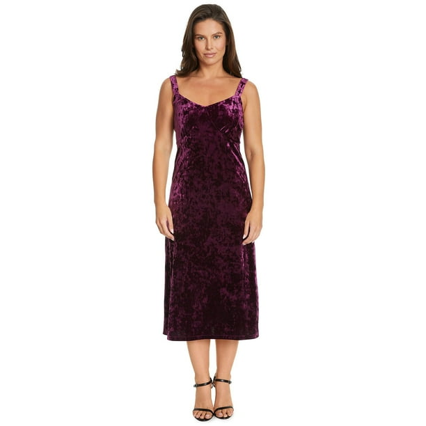 jessica simpson purple dress Jessica Simpson Women's Velvet Dress