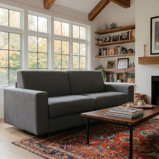 Stearns & Foster Henley Full Sofa Bed with 5" Mattress