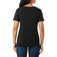 thumbnail image 3 of Member's Mark Women's Short Sleeve V-Neck Tee, 3 of 6