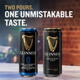 thumbnail image 2 of Guinness 0 Draught Stout Non-Alcoholic Ale Beer, 14.9 fl. oz. can, 8 pk., 2 of 7